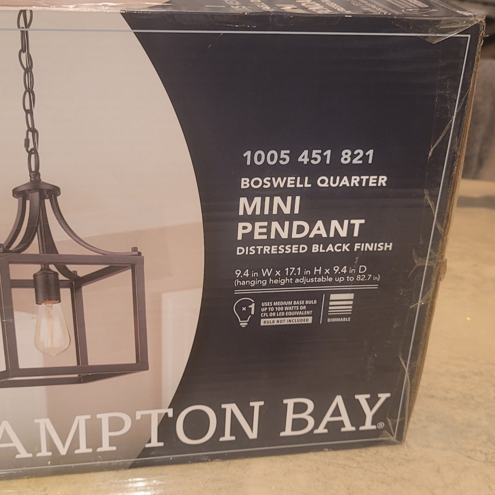 Mini pendant light brand new
